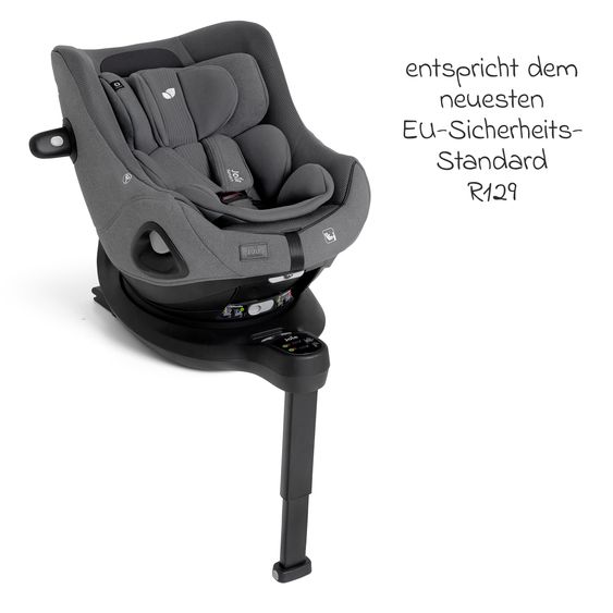 Joie Signature Reboarder Car Seat i-Harbour Pro (40 cm - 105 cm) - Ebony Mesh