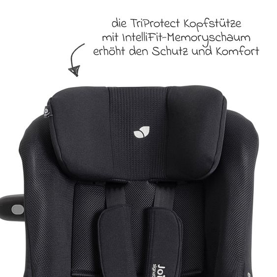 Joie Signature Reboarder Car Seat i-Harbour Pro (40 cm - 105 cm) - Eclipse Mesh
