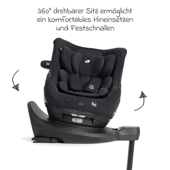 Joie Signature Reboarder Car Seat i-Harbour Pro (40 cm - 105 cm) - Eclipse Mesh