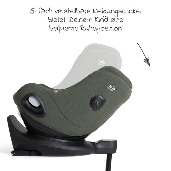 Joie Signature Reboarder Car Seat i-Harbour Pro (40 cm - 105 cm) - Evergreen Mesh