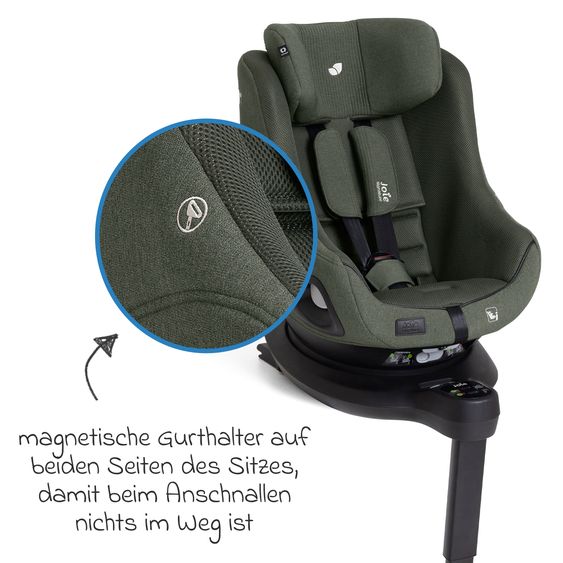 Joie Signature Reboarder Car Seat i-Harbour Pro (40 cm - 105 cm) - Evergreen Mesh