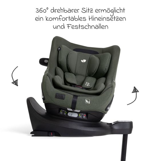 Joie Signature Reboarder Car Seat i-Harbour Pro (40 cm - 105 cm) - Evergreen Mesh