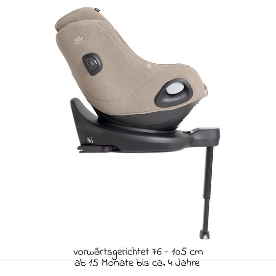 Joie Signature Reboarder Car Seat i-Harbour Pro (40 cm - 105 cm) - Sandstone Mesh