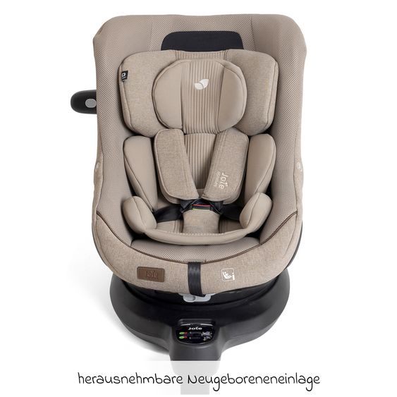 Joie Signature Reboarder Car Seat i-Harbour Pro (40 cm - 105 cm) - Sandstone Mesh