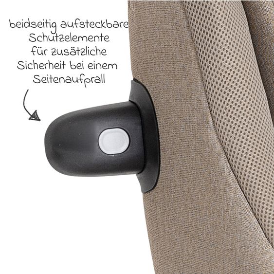 Joie Signature Reboarder Car Seat i-Harbour Pro (40 cm - 105 cm) - Sandstone Mesh