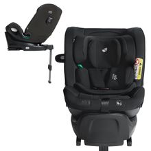 Reboarder-Kindersitz i-Spin XL i-Size 360° drehbar ab Geburt - 12 Jahre (40 cm -150 cm) inkl. Sitzverkleinerer & Isofix-Basis - Signature - Eclipse