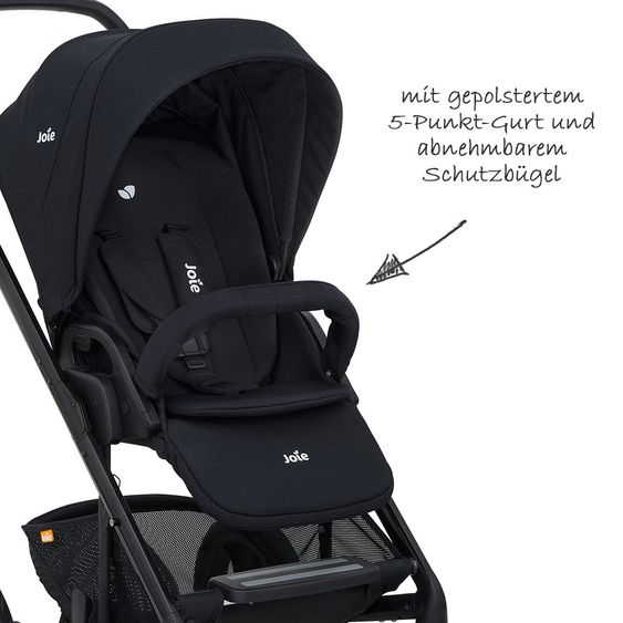 joie Sports car Chrome DLX incl. footmuff and raincover - Navy Blazer