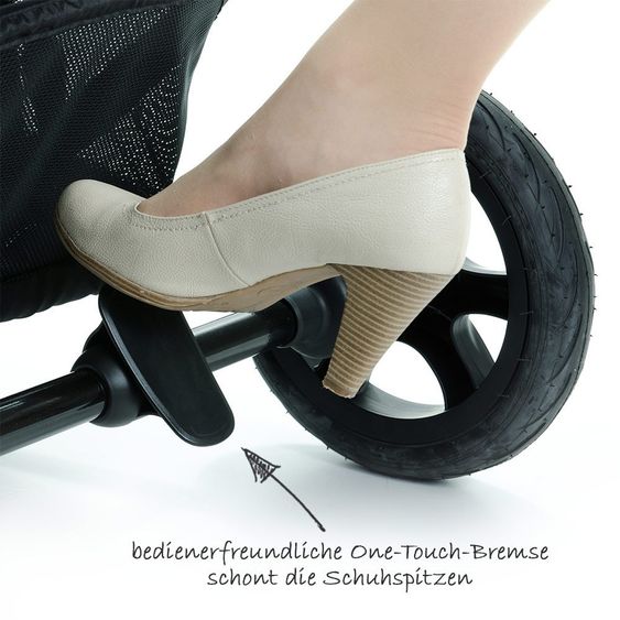 joie Sports car Chrome DLX - Thyme incl. footmuff