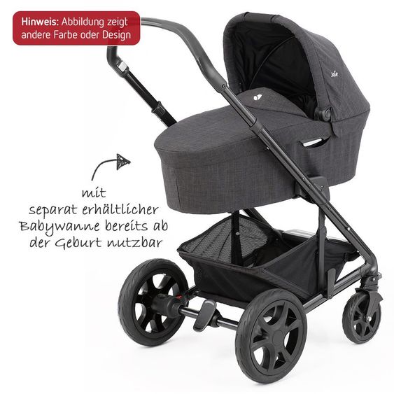joie Sports car Chrome DLX - Thyme incl. footmuff