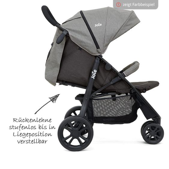 joie Sportwagen Litetrax 3 inkl. Regenschutz - Cranberry