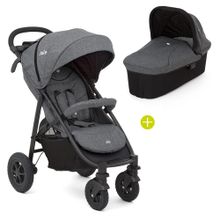 Passeggino Litetrax 4 Air con navicella Ramble e adattatore - Cromo