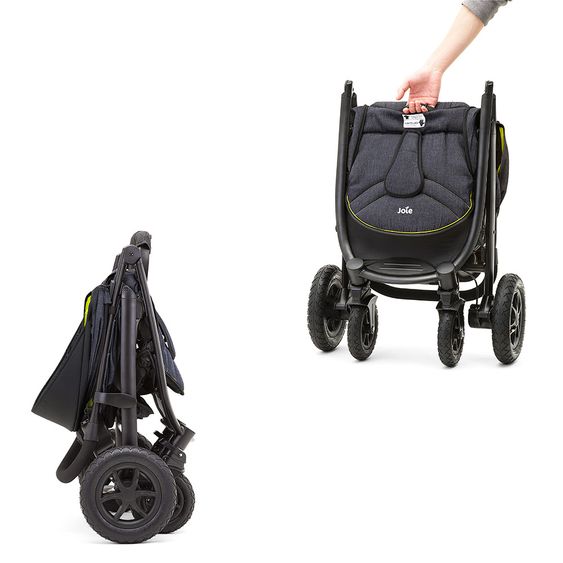 joie Sports car Litetrax 4 Air incl. rain cover - Denim Zest