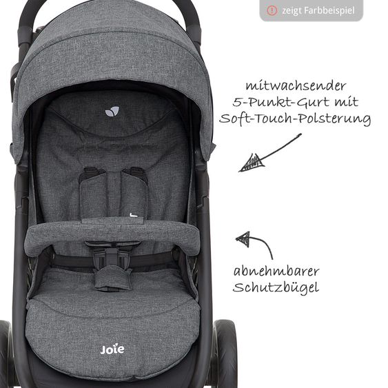 joie Sportwagen Litetrax 4 inkl. Regenschutz - Thyme