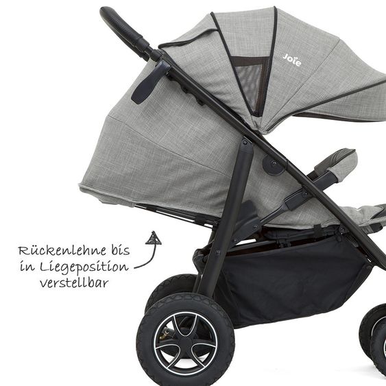 joie Sportwagen Mytrax inkl. Regenschutz - Foggy Gray