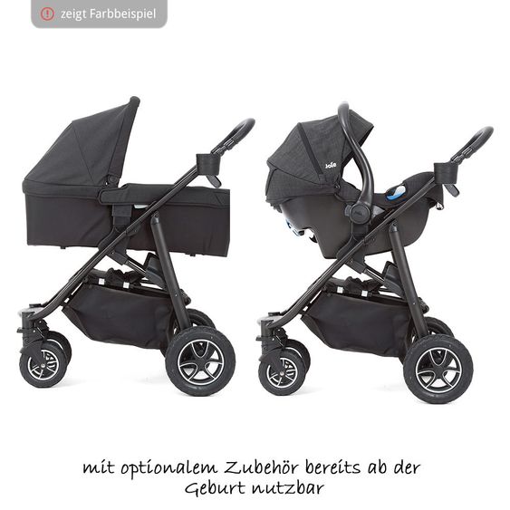 joie Sportwagen Mytrax inkl. Regenschutz - Foggy Gray