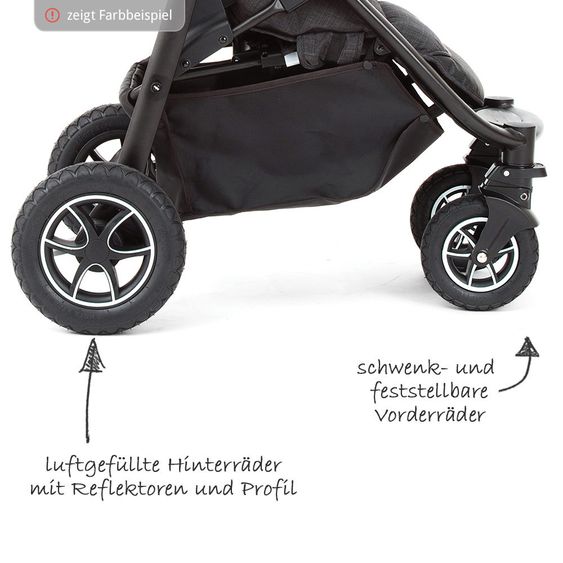 joie Sportwagen Mytrax Inkl. Regenschutz - Navy Blazer