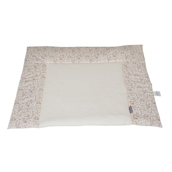 JONALEE. Wickelauflage - Zweige - Frottee - Creme