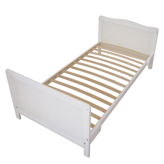 jonka Baby crib and crib Mona 70 x 140 cm - White