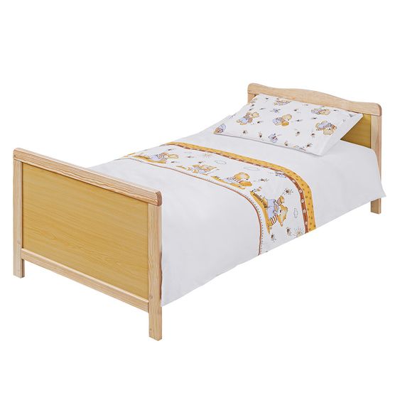 jonka Komplettbett Leni Natur 70 x 140 cm - Honigbär - Beige
