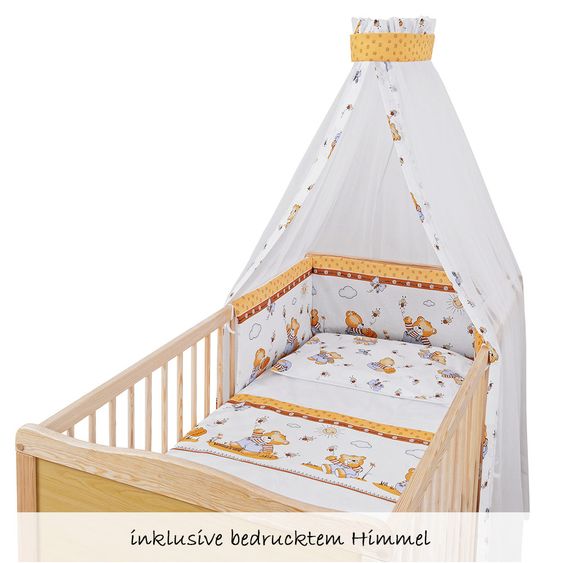jonka Komplettbett Leni Natur 70 x 140 cm - Honigbär - Beige