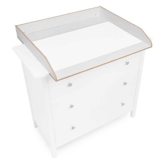 jonka Wickelaufsatz für IKEA Hemnes Kommoden - Weiß