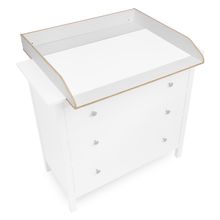 Wickelaufsatz für IKEA Hemnes Kommoden - Weiß