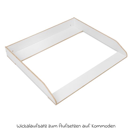 jonka Wickelaufsatz für IKEA Hemnes Kommoden - Weiß