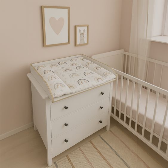 jonka Wickelaufsatz für IKEA Hemnes Kommoden - Weiß
