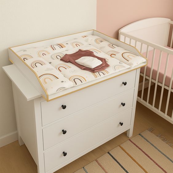 jonka Wickelaufsatz für IKEA Hemnes Kommoden - Weiß