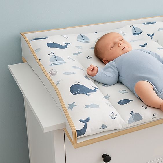 jonka Wickelaufsatz für IKEA Hemnes Kommoden - Weiß