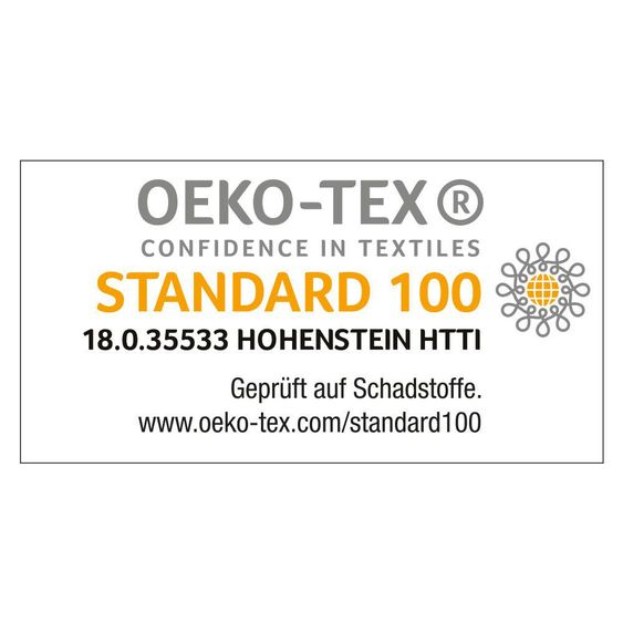 joyfill Nestchenschlange Jersey Mikroperlen 180 cm - Sternchen - Weiß Grau