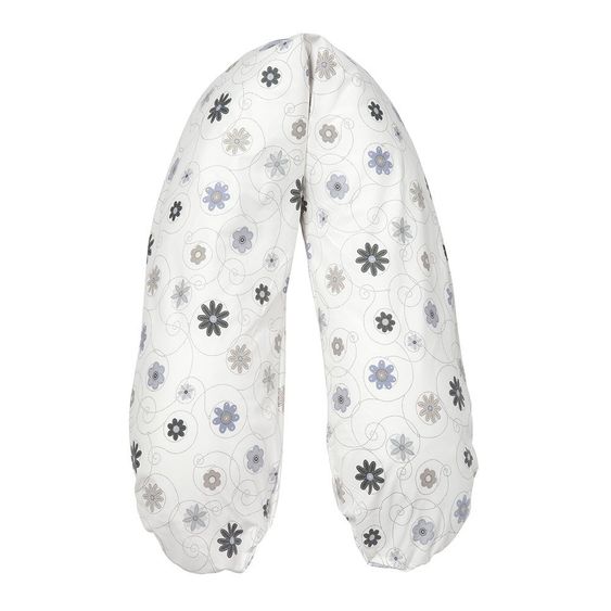 joyfill Stillkissen Flexofill Midi 170 cm - Blumen Beige