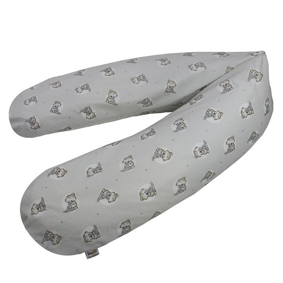 joyfill Stillkissen Flexofill Midi 170 cm - Cuddly Bear - Grau Beige