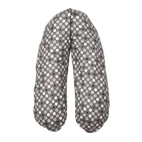 joyfill Stillkissen Flexofill Midi 170 cm - Dots Grau