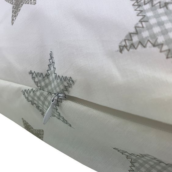 joyfill Stillkissen Flexofill Midi 170 cm - Rustic Stars - Beige