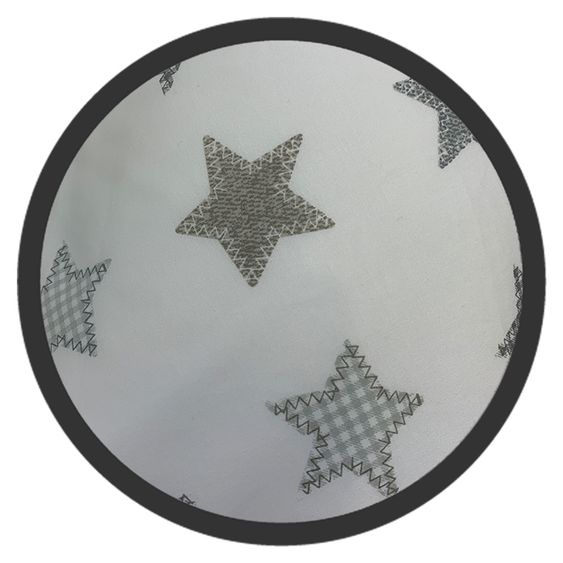 joyfill Stillkissen Flexofill Midi 170 cm - Rustic Stars - Beige