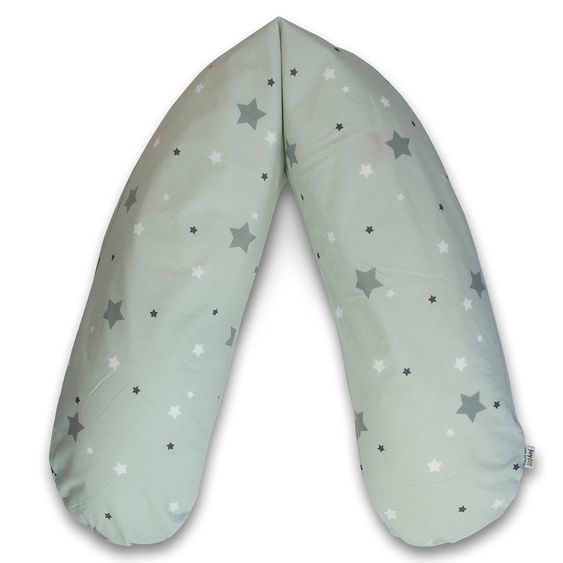 joyfill Stillkissen Flexofill Midi 170 cm - Shining Stars - Weiß