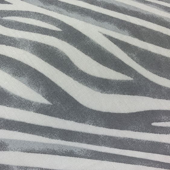 joyfill Stillkissen Flexofill Midi 170 cm - Zebra - Grau Weiß