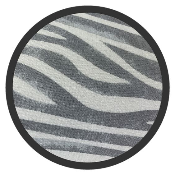joyfill Stillkissen Flexofill Midi 170 cm - Zebra - Grau Weiß