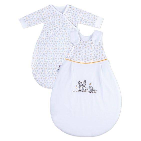 Julius Zöllner 2-tlg. Schlafsack-Set Cosy - Hallo Eule - Gr. 56/62