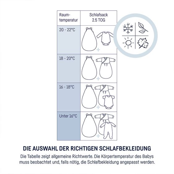 Julius Zöllner 2-tlg. Schlafsack-Set Cosy Jersey - Fuchs & Elch - 56/62