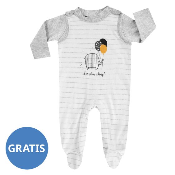 Julius Zöllner Materasso per lettino Baby Soft 60 x 120 cm con 2 lenzuola + pagliaccetto e maglietta GRATIS - Let's have a party