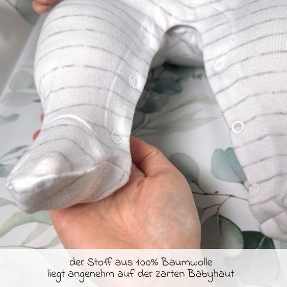 Julius Zöllner Babybett-Matratze Baby Soft 60 x 120 cm inkl. 2 Spannbettlaken + GRATIS Strampler & Shirt - Let`s have a Party