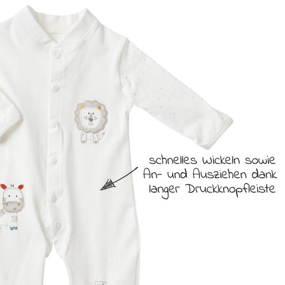 Julius Zöllner Babybett-Matratze Baby Soft 70 x 140 cm inkl. 2 Spannbettlaken + GRATIS Schlafanzug Gr. 68