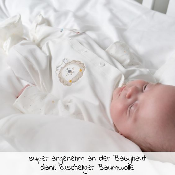 Julius Zöllner Babybett-Matratze Baby Soft 70 x 140 cm inkl. 2 Spannbettlaken + GRATIS Schlafanzug Gr. 68