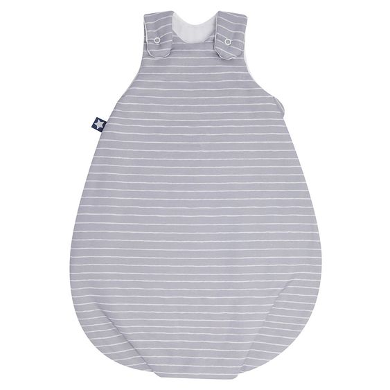 Julius Zöllner Babyschlafsack Koon - Grey Stripes - Gr. 50/56