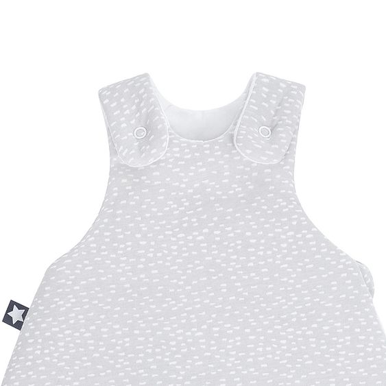 Julius Zöllner Babyschlafsack Koon - Tiny Square Grey - Gr. 50/56
