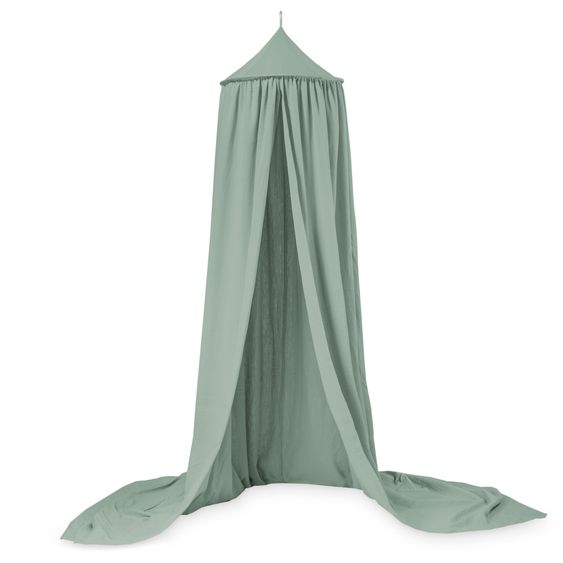 Julius Zöllner Mussola per baldacchino 230 x 50 cm - Verde