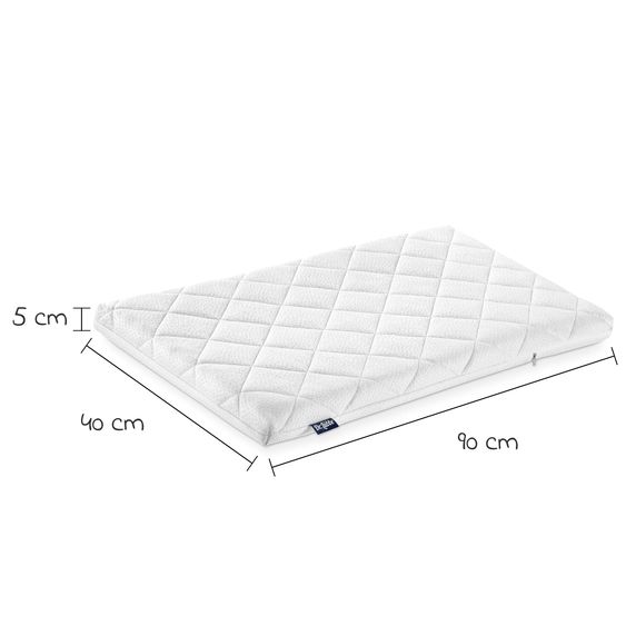 Julius Zöllner Additional bed & cradle mattress Dr. Lübbe Air Plus 40 x 90 cm