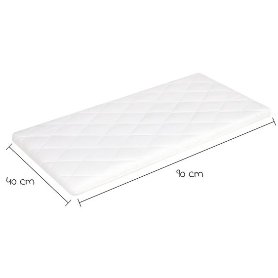 Julius Zöllner Materasso per culla e culletta Dream Soft 90 x 40 cm
